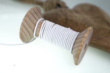 1m Gummikordel 1,5mm weiß, Prym Elastic Kordel, auch für Mundschutz